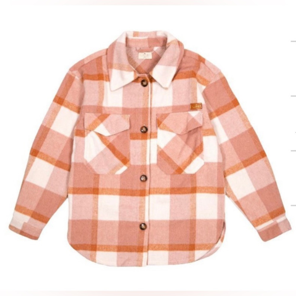 Simply Southern plaid shacket